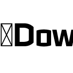 Downturn-Bold