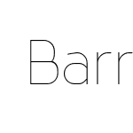 BarristerSans-Thin