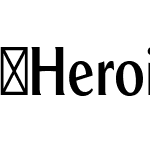 HeroinePro-Condensed