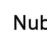 NubbTH-Bold