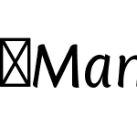 MantikaSansStd-Italic