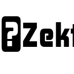 ZektonCdBl-Regular