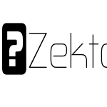 ZektonCdUl-Regular