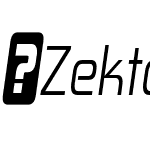 ZektonCdBk-Italic