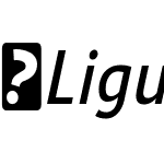 LigurinoScBk-Italic