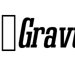 GravtracCdSb-Italic