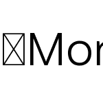MoriGothic-Normal
