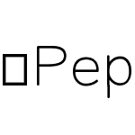 PepperSansLight