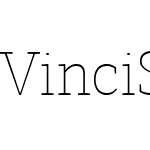 Vinci Serif