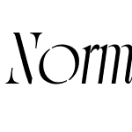 NormanStencil-Italic
