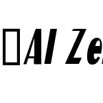 AIZeroToleranceAlternateItalic