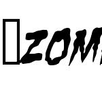 ZombieGutsItalic