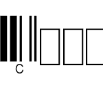 Code39ThreeTextRedA