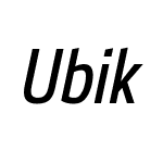 UbikGrotesk-CondensedRegularItalic