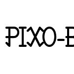 PIXO-Bold