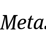 Meta Serif OT