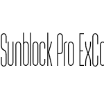 Sunblock Pro ExCond