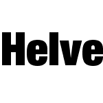 Helvetica Neue LT W1G