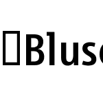 BlusetBCYCondensed-Medium