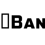 BankSansCapsEFEL-BolCom