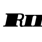 RiderTall-Ultra-condensedExtraBlackItalic