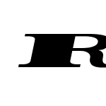 RiderWidest-Ultra-expandedExtraBlackItalic