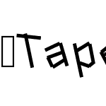 TapeBack-Regular