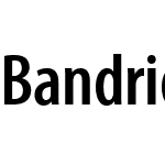 Bandridge Usage Font