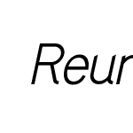 Reunion-Regular-Italic