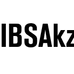 IBS Akzidenz-Grotesk BQ Cnd