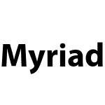 Myriad Arabic