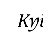 Kyiv-RegularItalic