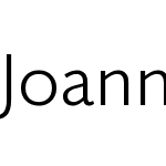 Joanna Sans Nova