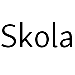 Skolar Sans Pro