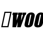 WoodClarendonObliqueJNL