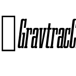 GravtracCrSb-Italic