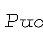 Puchiflit-Italic