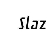 SlazerLight-Italic