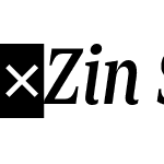 ZinSerifCond-MediumItalic