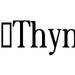 Thyne-BoldCondensed