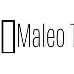 Maleo-Thin