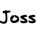 Josschrift Bold