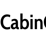 Cabin Condensed SemiBold