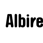 AlbireoSoft-SemiCondBold