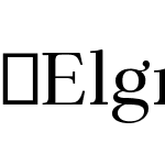 Elgraine-Regular