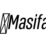 MasifaRdExtraCn-RegularIt