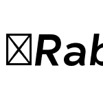 Rabona-600Italic