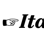 Itacolomi-BlackItalic