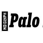 PaloSlab-CompBoldOblique