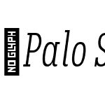 PaloSlab-CompLightItalic